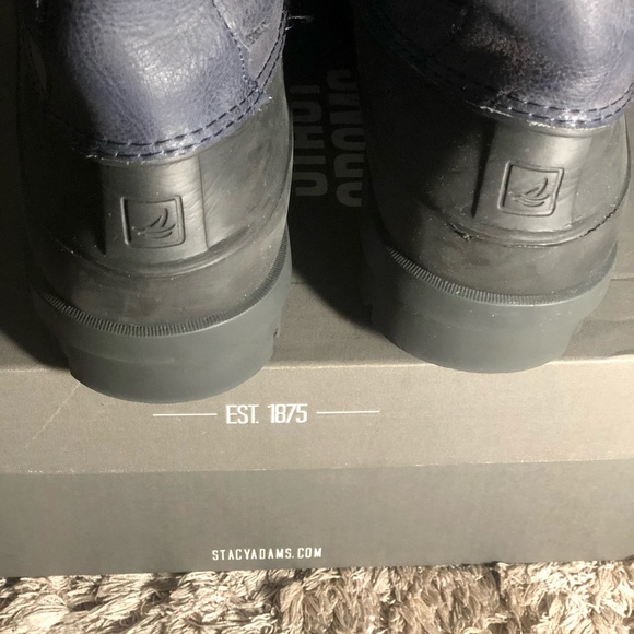 Men’s Sperry Duckbill Boots. Navy/black. Size 7M - Picture 5 of 7